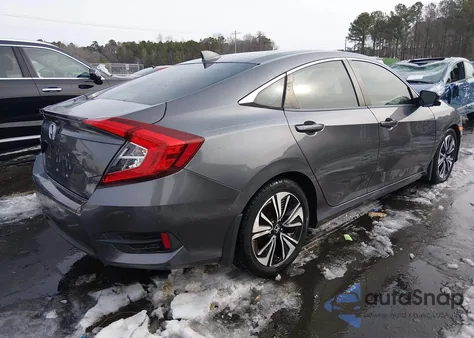 2018 Honda Civic Ex-T from USA, damaged, VIN JHMFC1F35JX024228